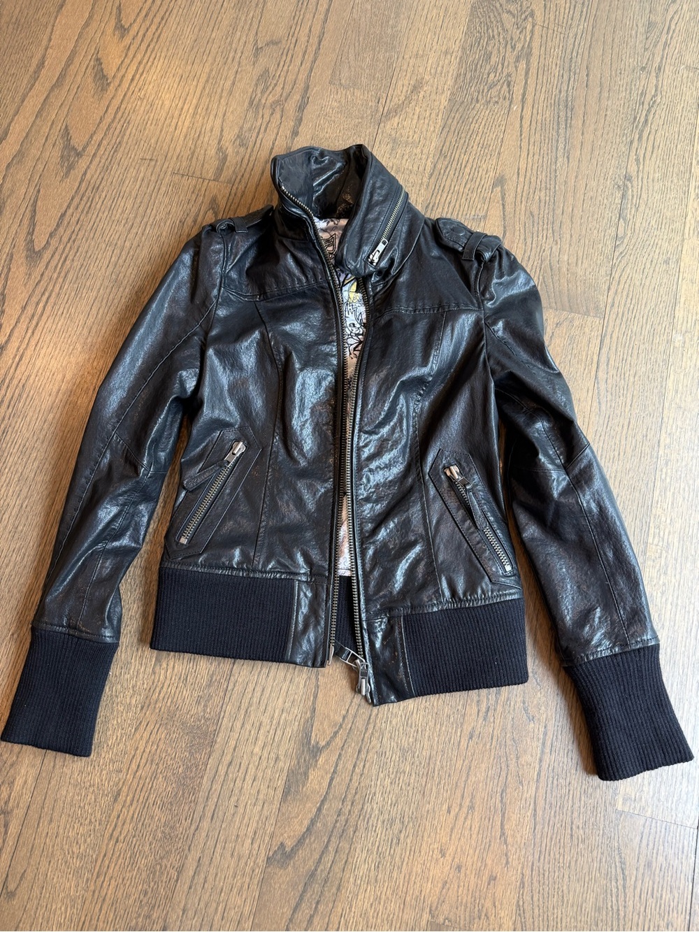 Mackage for Aritzia Perfect Leather Jacket